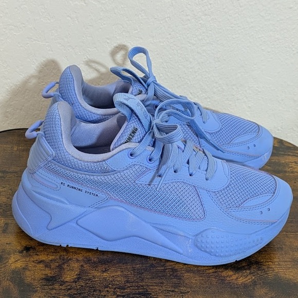 Puma RS-X Sneakers Monochrome Elektro Purple Women's 6.5 Running System - Picture 2 of 13